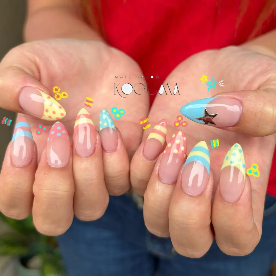 ネイル ハンドネイル nail こぐま /Erikaのネイルデザイン
