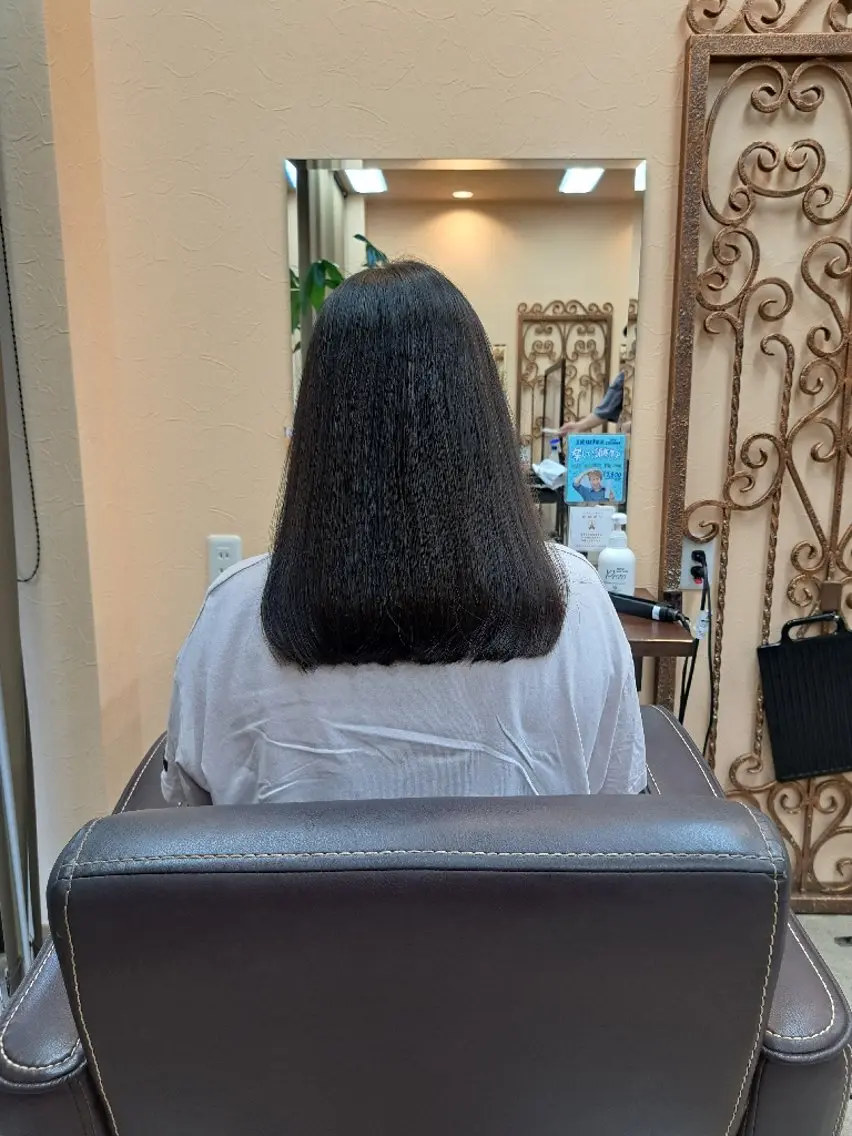 セミロング elve水戸 志村葉春のヘアスタイル
