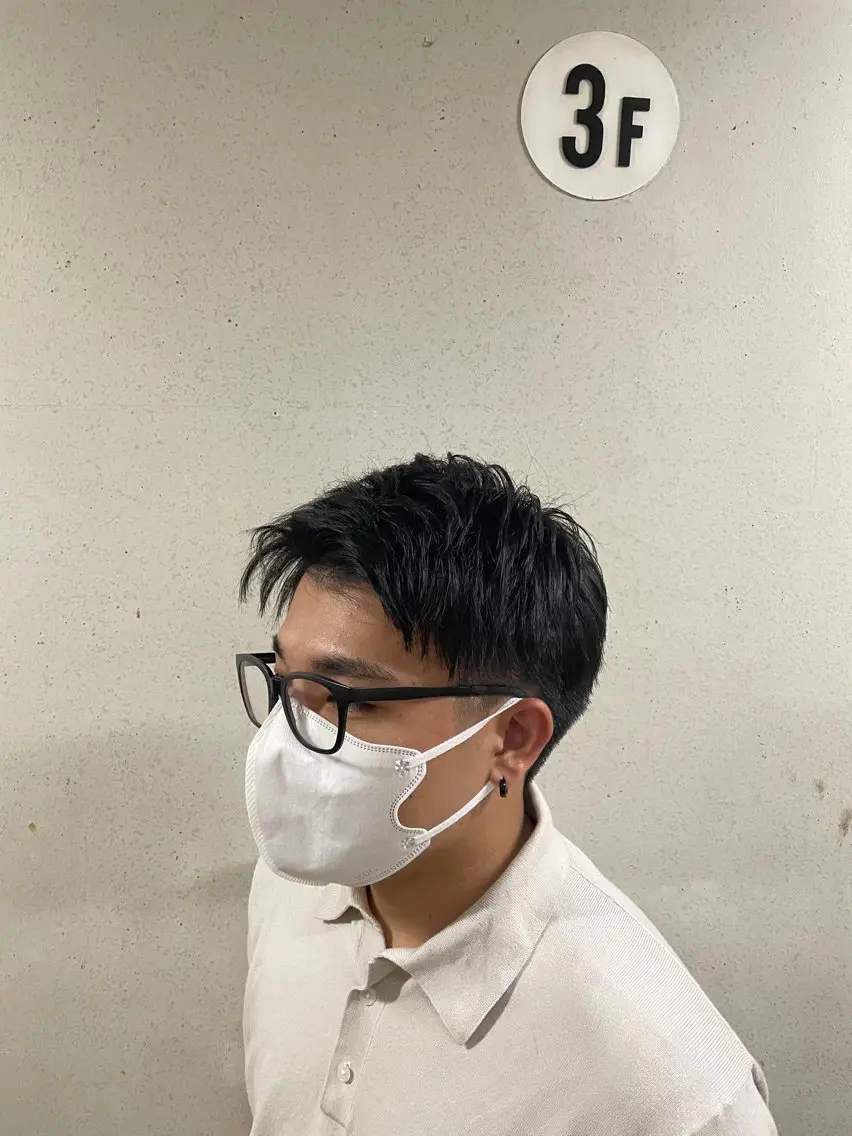 ショート メンズ 大嶋 優人のヘアスタイル