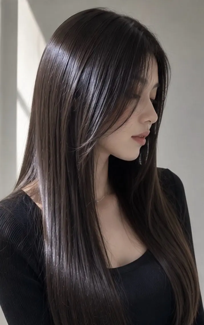 ロング カット トリートメント レイヤー/髪質改善 鵜澤剛のヘアスタイル
