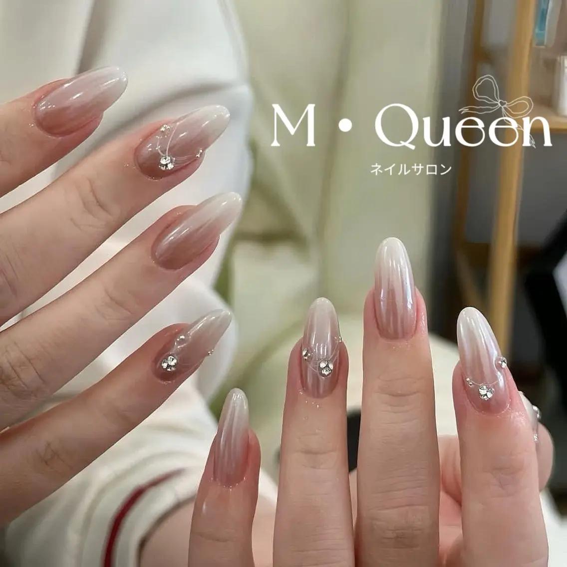 ネイル ハンドネイル MQueen ネイルサロンマルのネイルデザイン