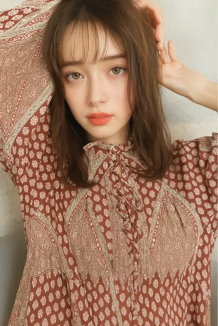 セミロング Gain池下 レディースのヘアスタイル