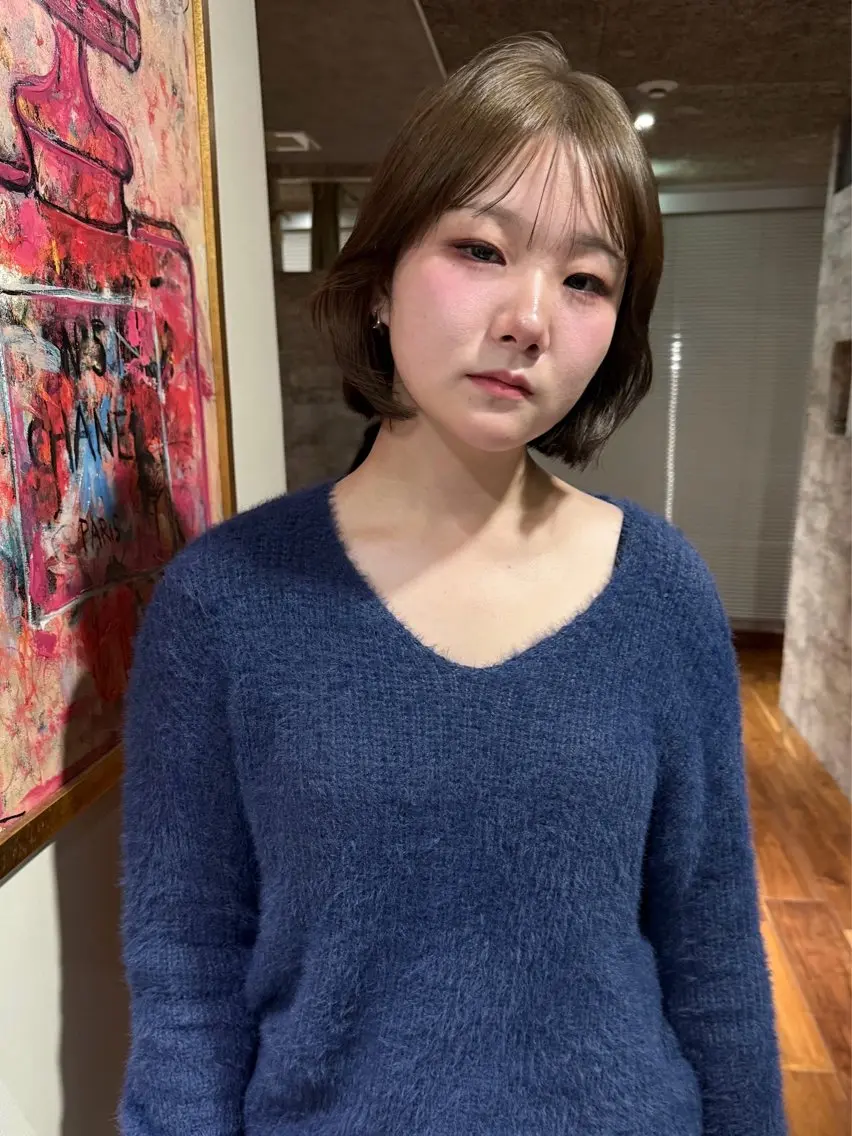 ショート カラー カット ヘアカラー トリートメント mai / linoah˚✧のヘアスタイル