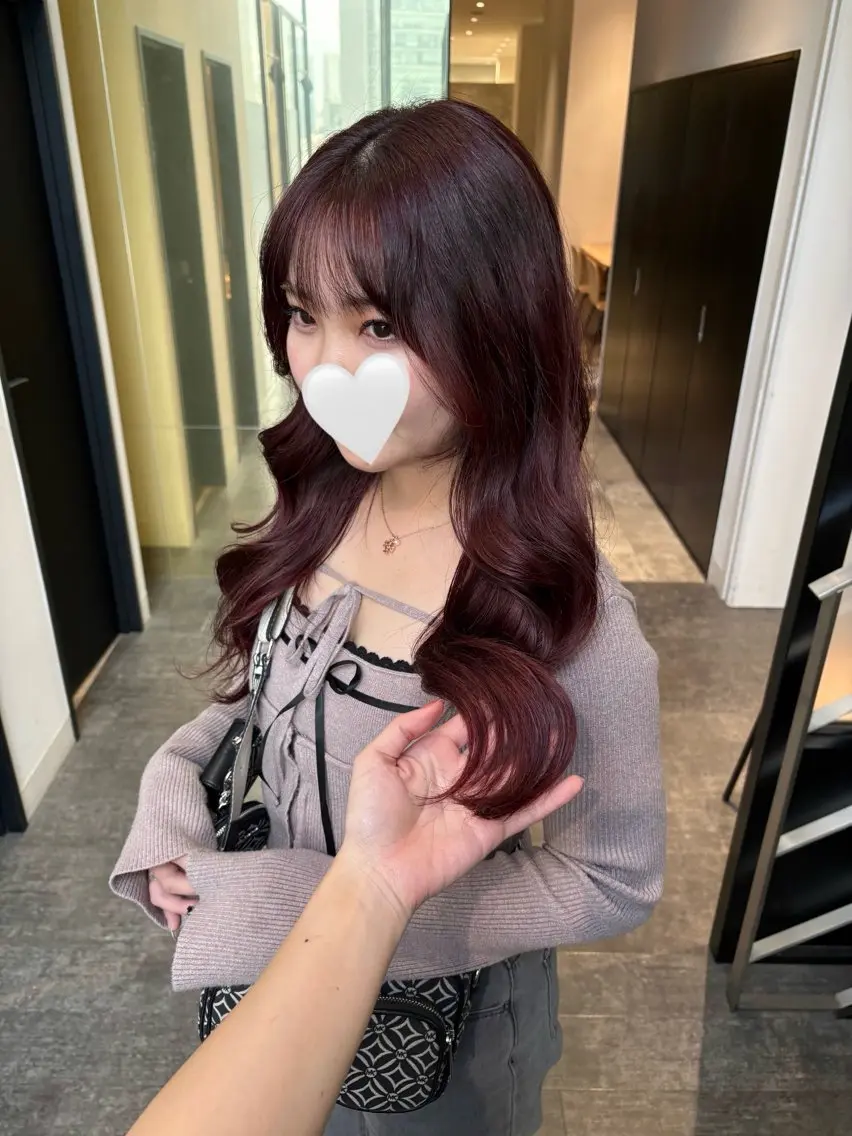 ロング カラー カット ヘアカラー トリートメント mao | 柔らか艶カラー🫧のヘアスタイル