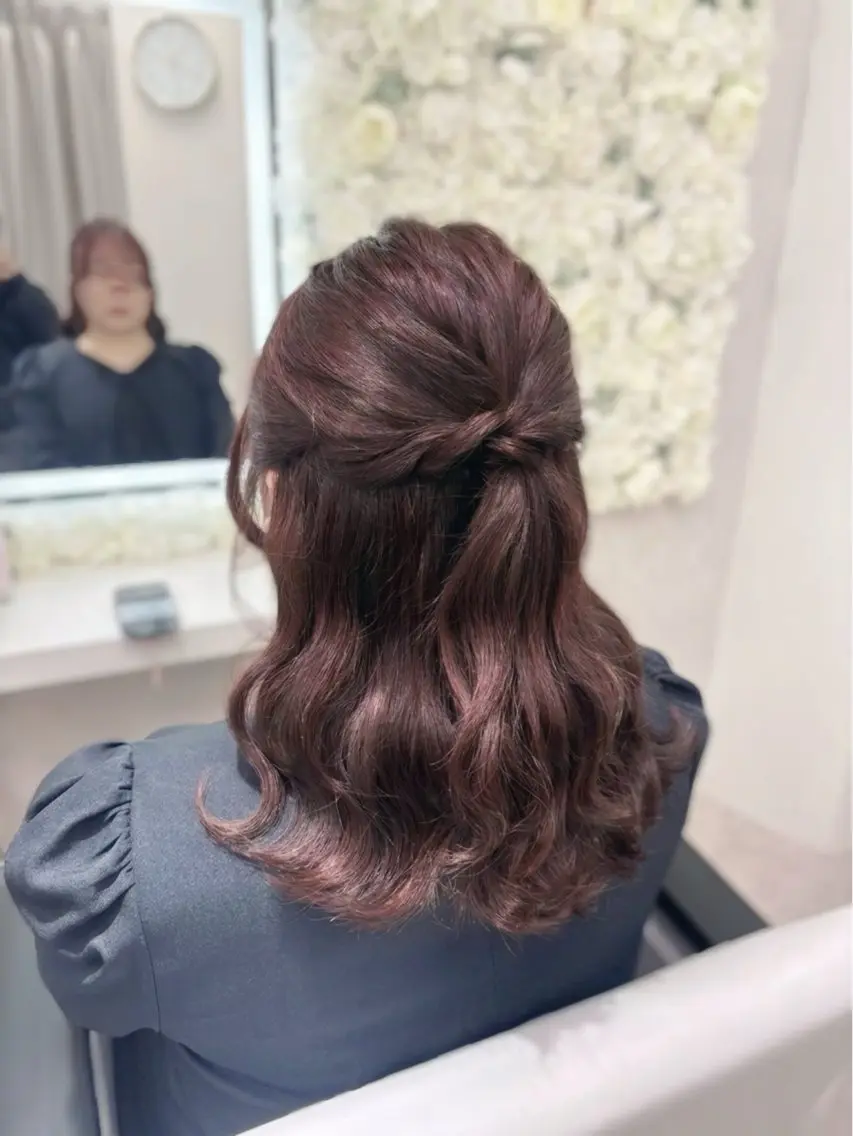 ヘアアレンジ ヘアセット ベルグロー原宿 🦋ꜱᴀᴋᴜʀᴀのヘアスタイル