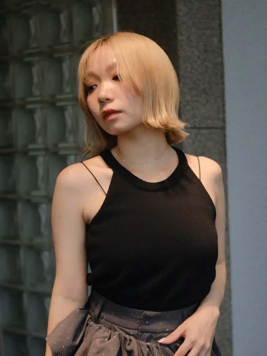 ミディアム カラー 北川 泰之のヘアスタイル