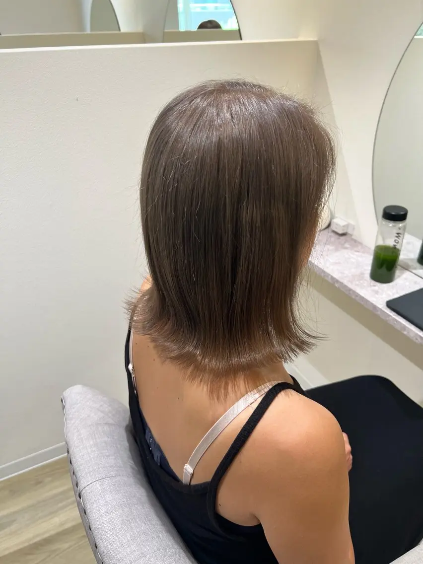 ミディアム カラー 家坂 佑のヘアスタイル