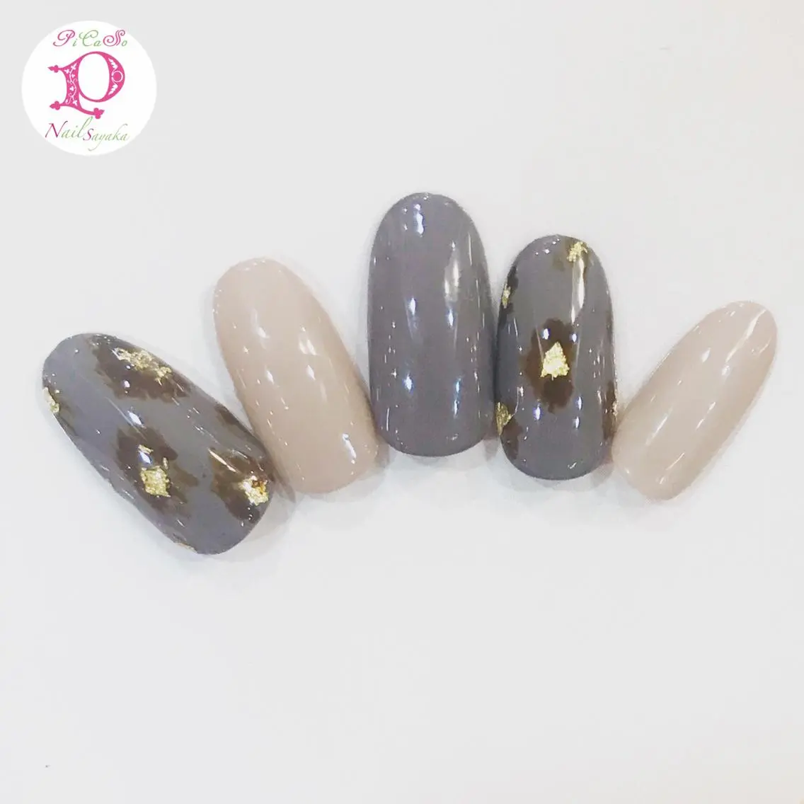 ネイル アニマル柄 Picasso nailのネイルデザイン