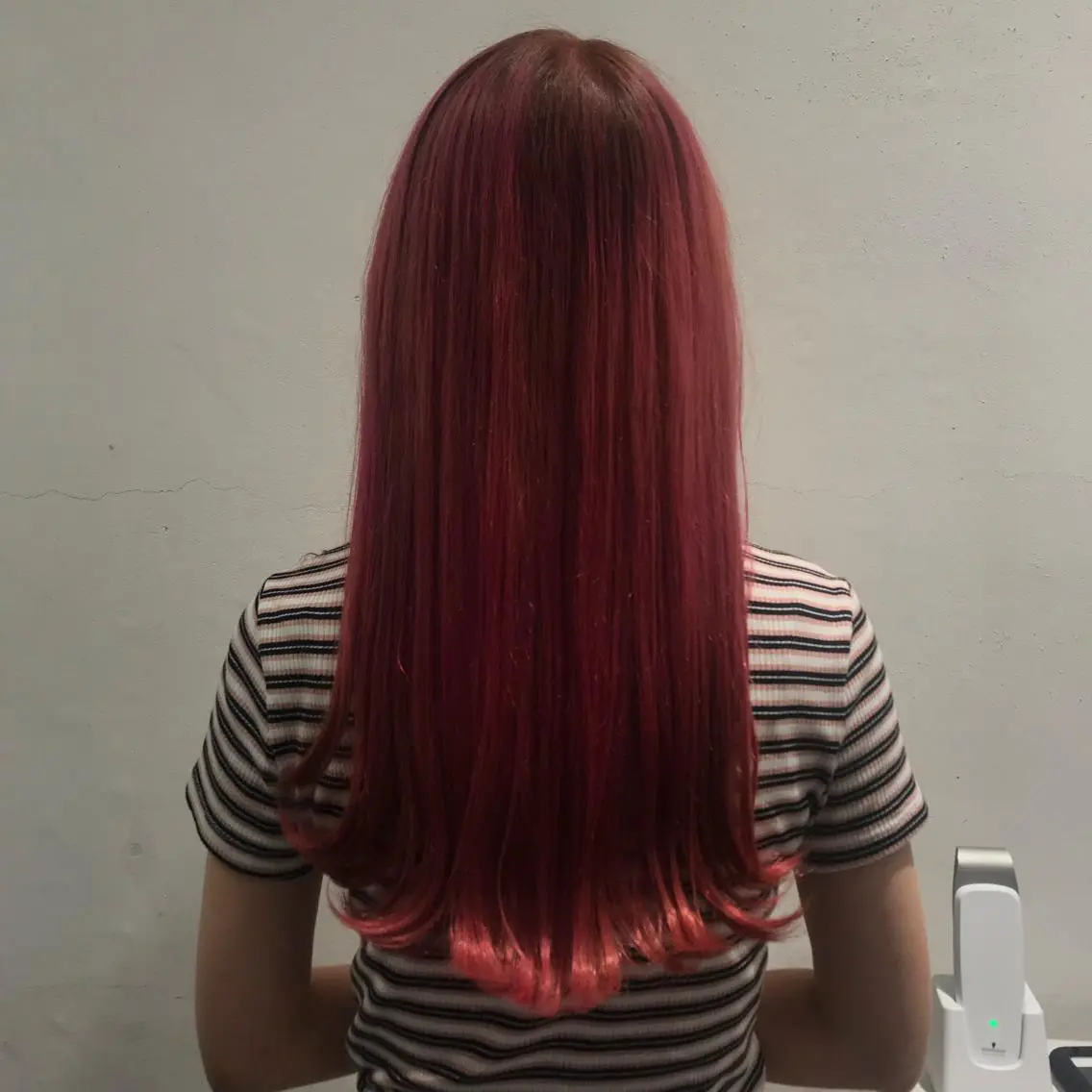 ロング ヘアカラー サイレント美容師 アイリィのヘアスタイル