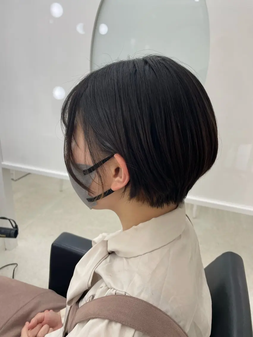 ショート カラー 《Zina札幌大通》 Hinano🐻のヘアスタイル
