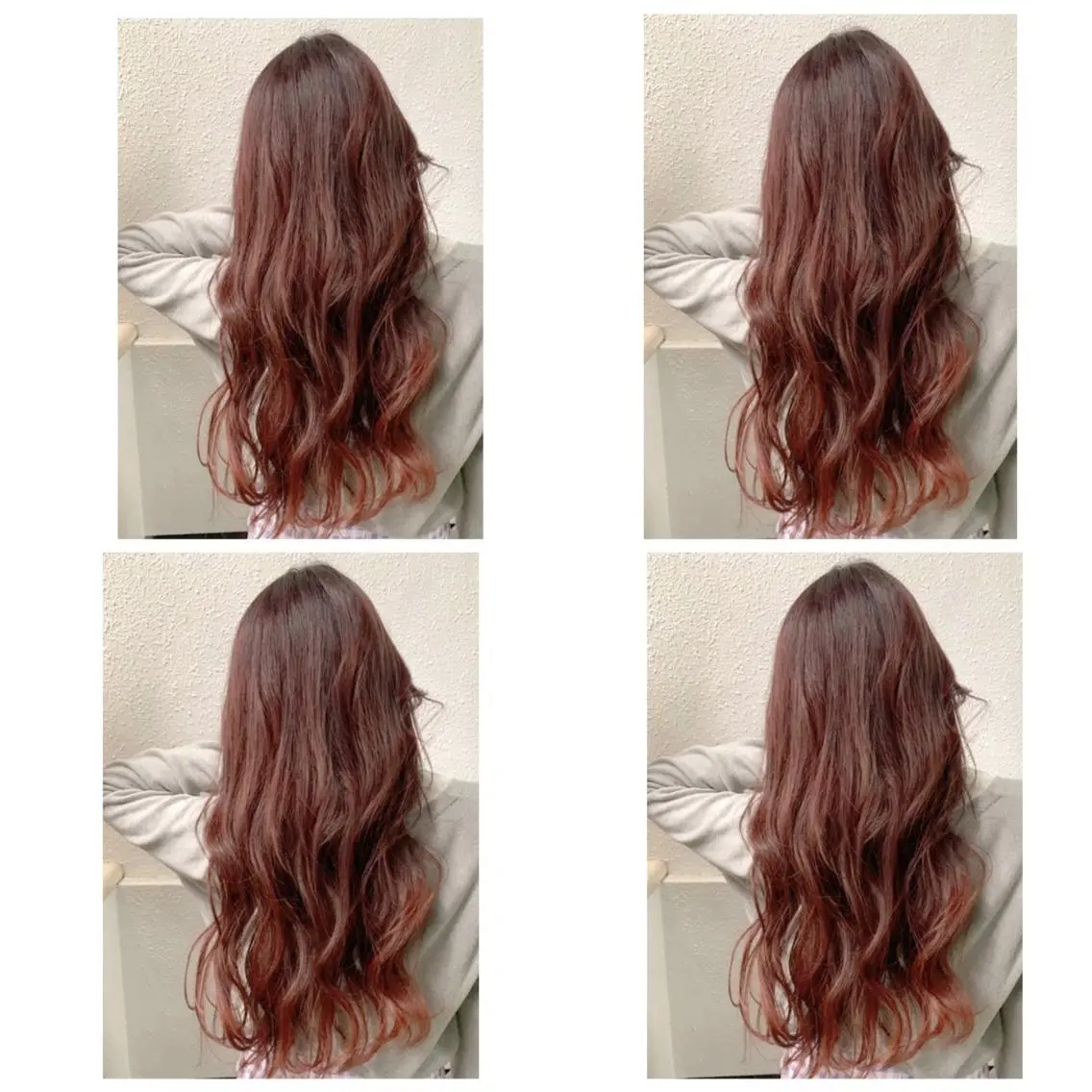 ロング カラー アッシュ バレイヤージュ ブリーチ デザインカラー グレージュ カット ヘアカラー 京都大人女性ショート 徒歩1分/秋山のヘアスタイル
