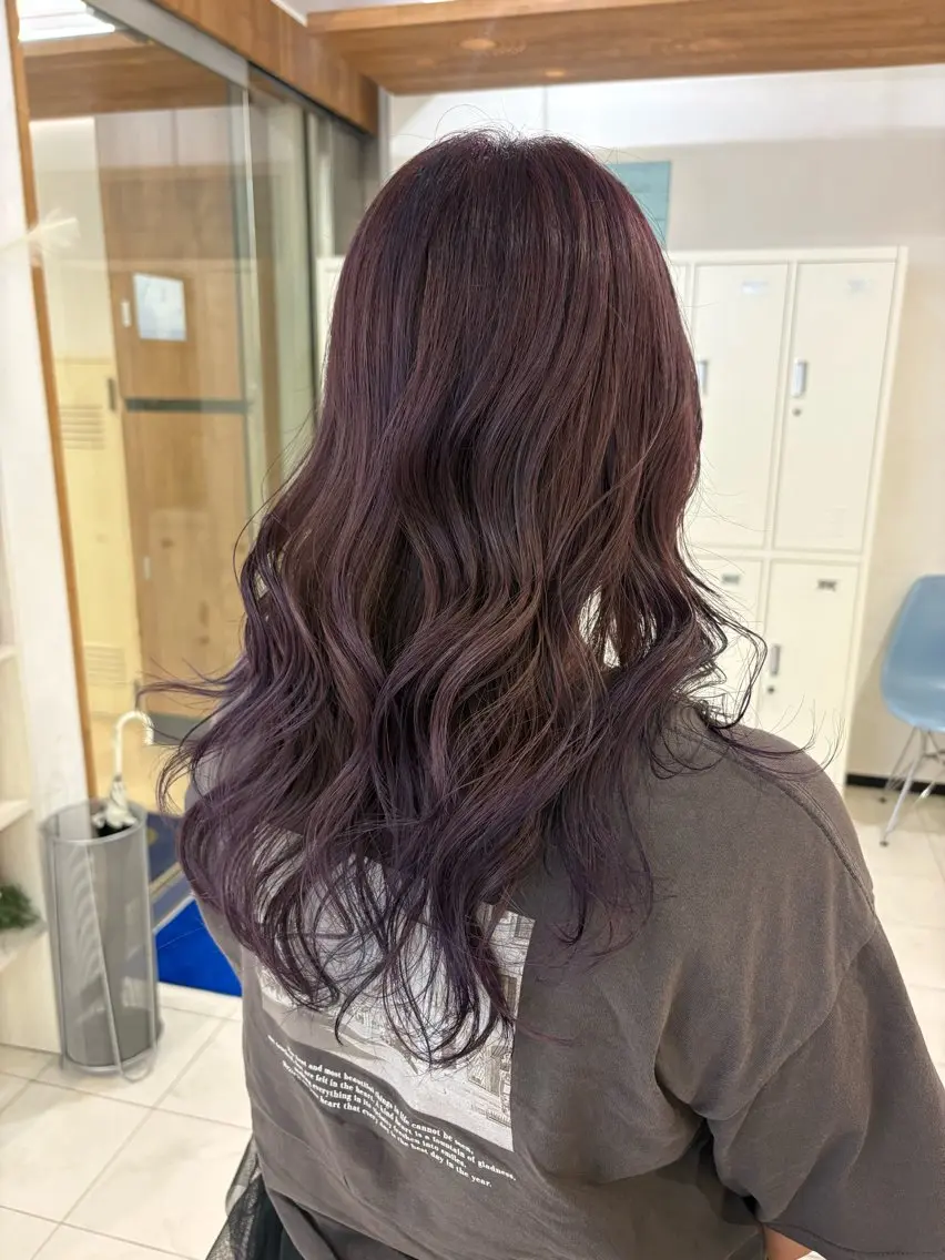セミロング カット ヘアカラー トリートメント レイヤー/透明感 カラー/ユウカのヘアスタイル