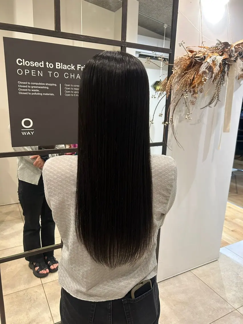 《3名限定クーポン》サラツヤ縮毛矯正+3stepトリートメント˚·༊の写真