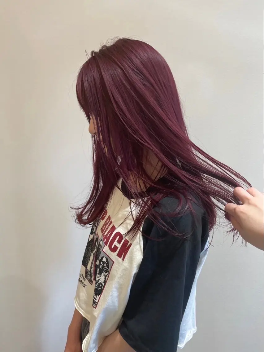 💎ブリーチオンカラー ￥9000円💎 【ケアブリーチ➕イルミナorアディクシーカラー】の写真