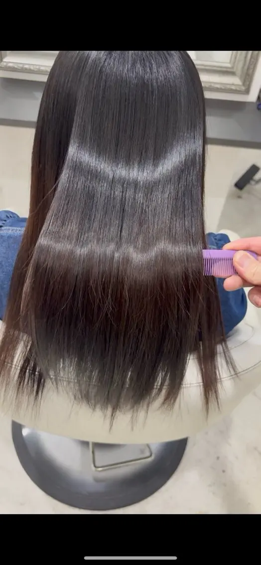 ロング 羽澤 亨威【髪質改善】のヘアスタイル