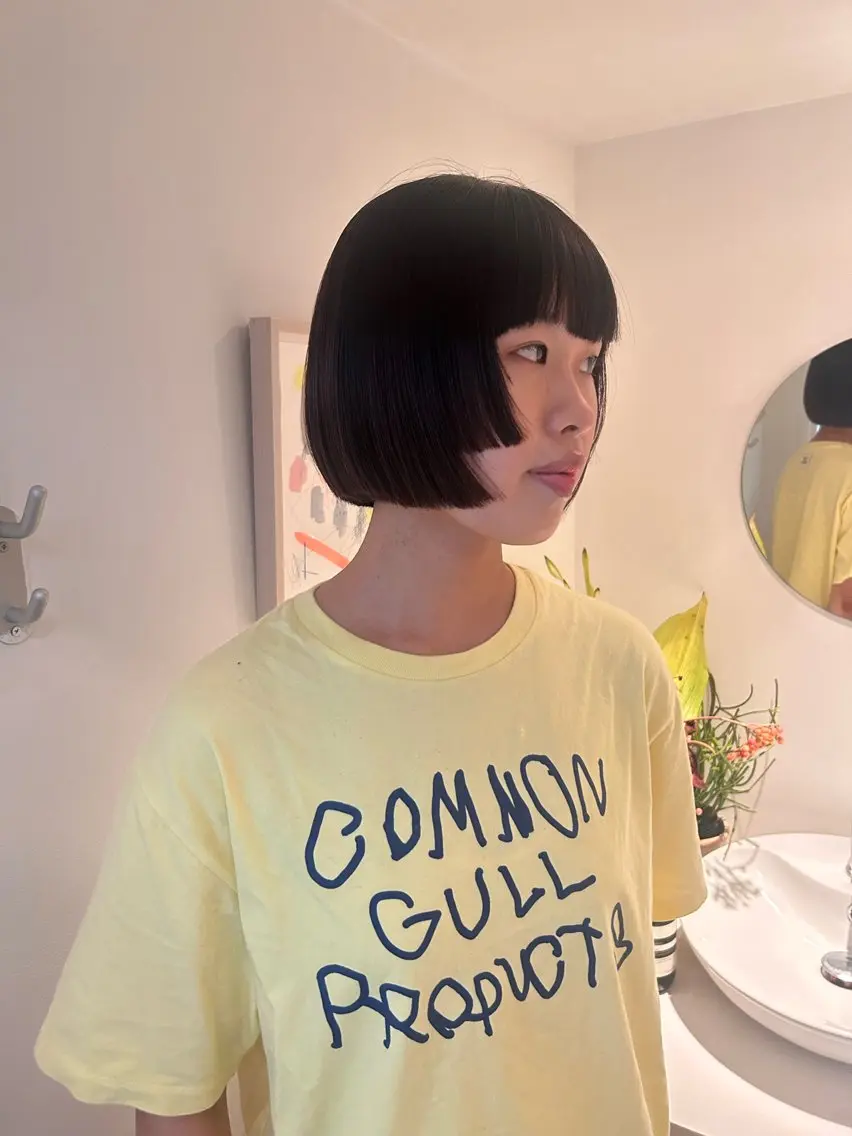 ショート かがやしづ ⭐️カラーモデルのヘアスタイル