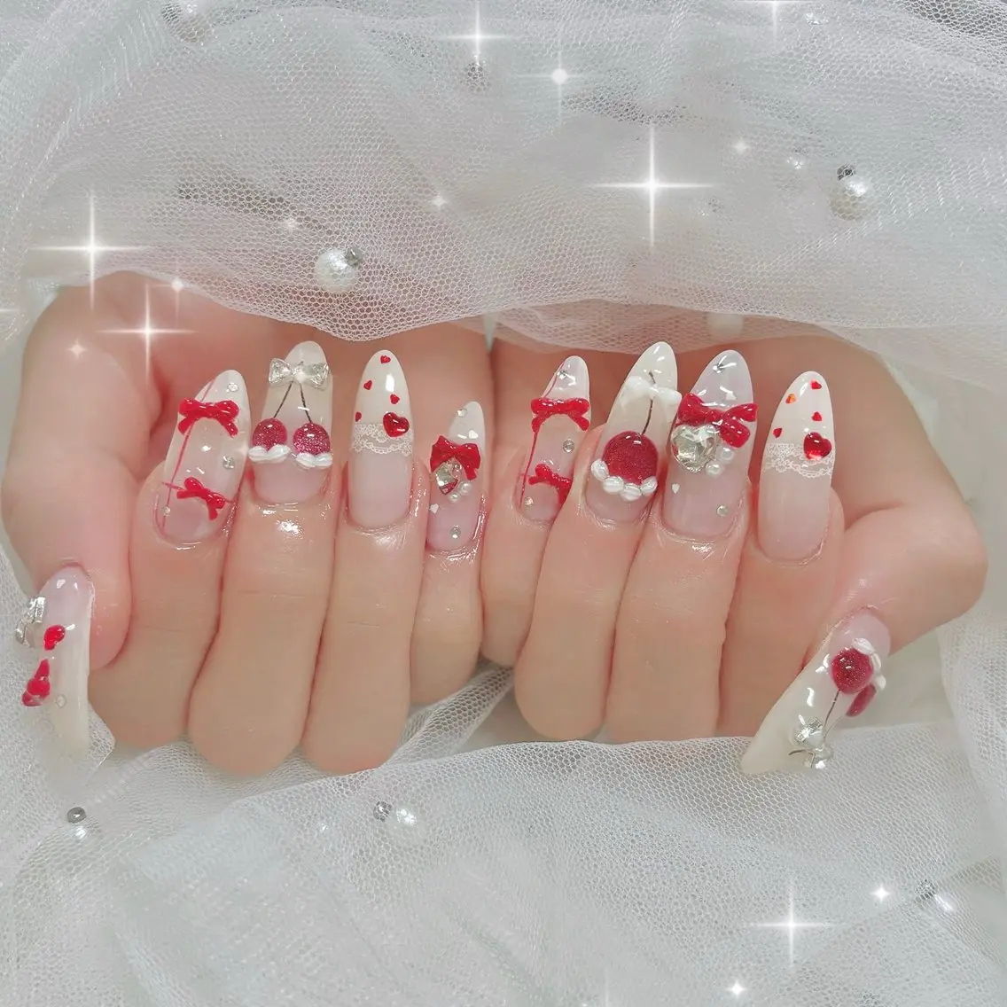ネイル 🎀NailLife 矢場町店　　mayuのネイルデザイン