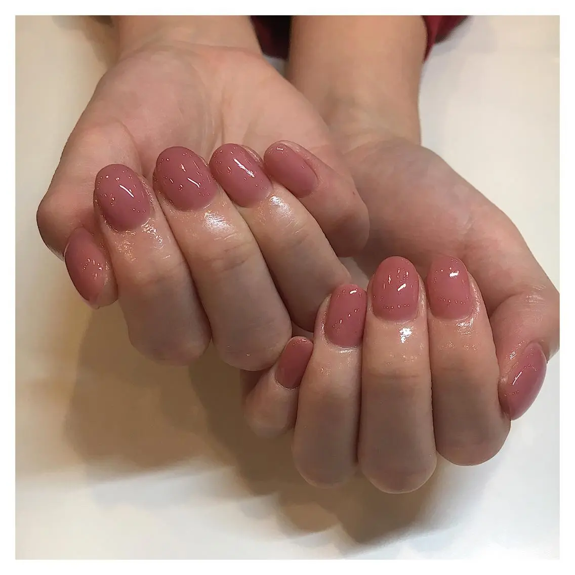 ネイル ワンカラーネイル nail salon Soiréeのネイルデザイン