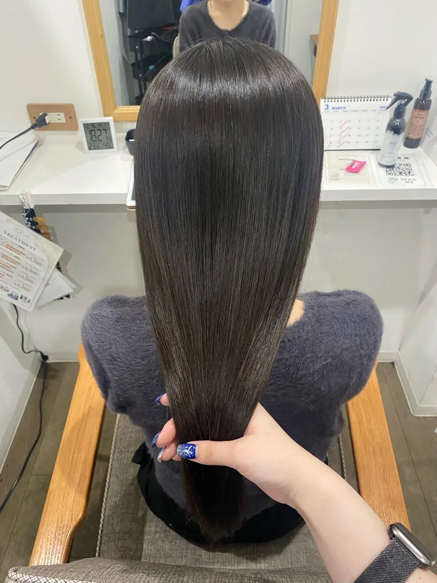 カラー カット ヘアカラー 縮毛矯正 髪質改善サロン 梅田/ヨナミネのヘアスタイル