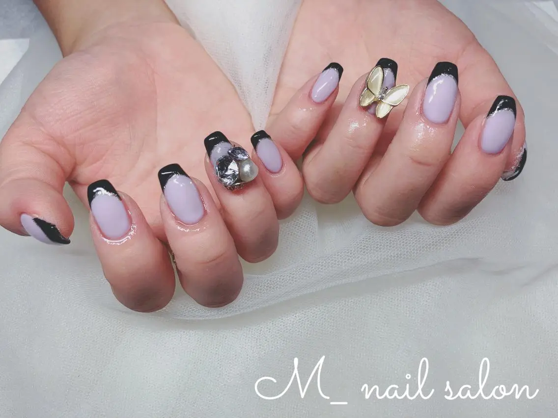 ネイル フレンチネイル M_ nail salonのネイルデザイン