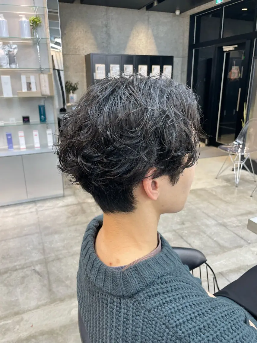 メンズ カット パーマ メンズ指名No.1 ✂︎松本明日翔のヘアスタイル