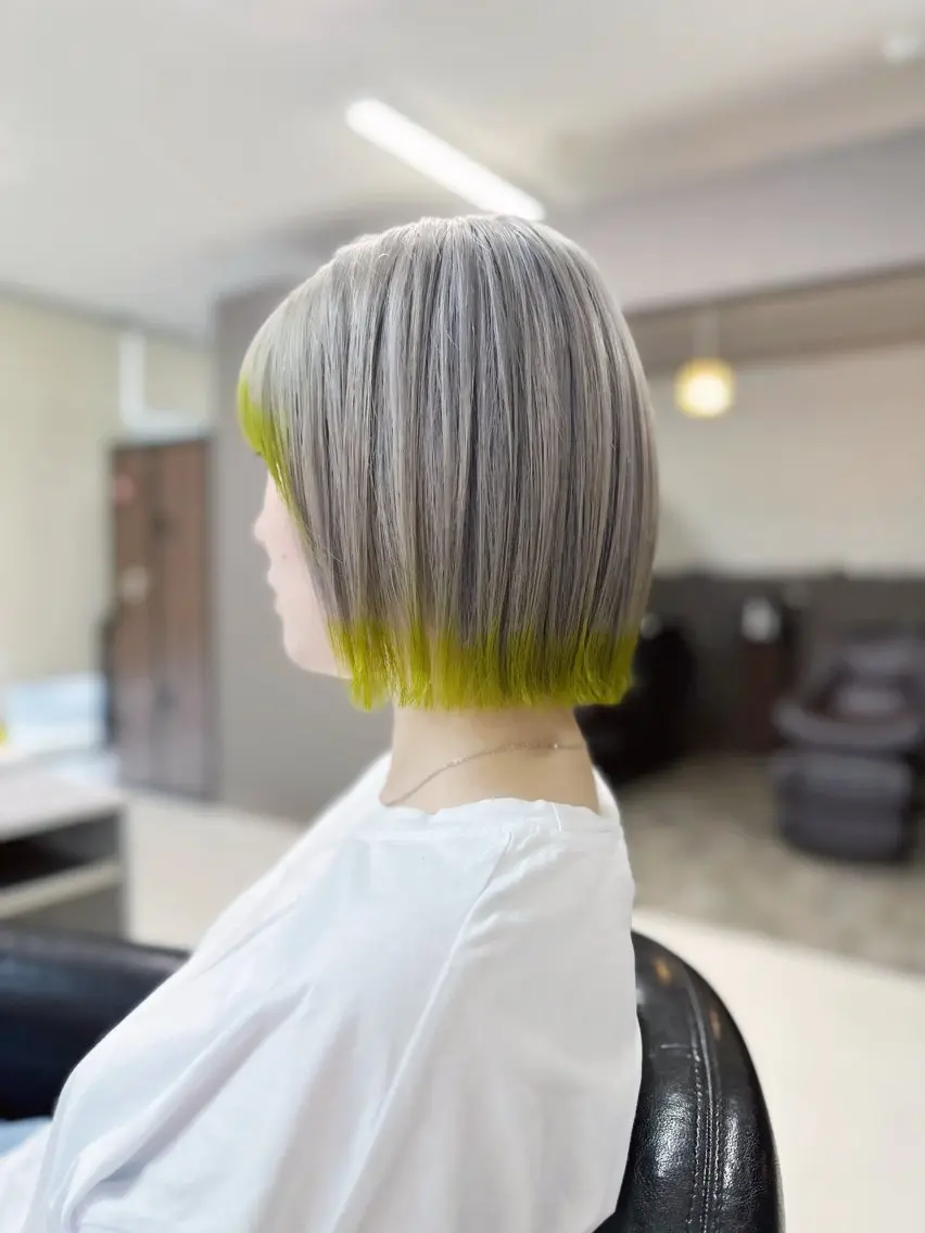 ミディアム カラー ヘアカラー トリートメント YURI ✨のヘアスタイル