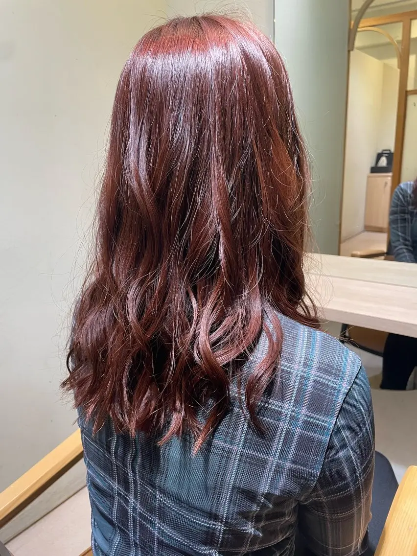 セミロング カラー レイヤーカット メンズパーマ特化型 ✂️Yusuke✂️のヘアスタイル