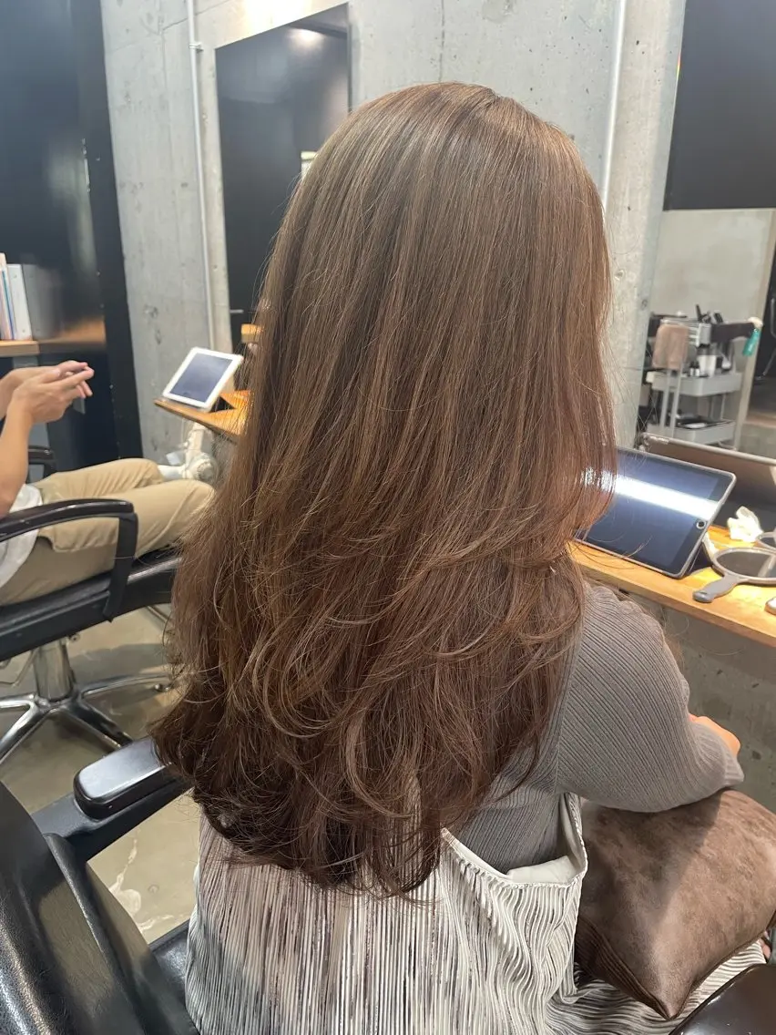 ロング カラー Lowha_ageo 💐Fuzukiのヘアスタイル