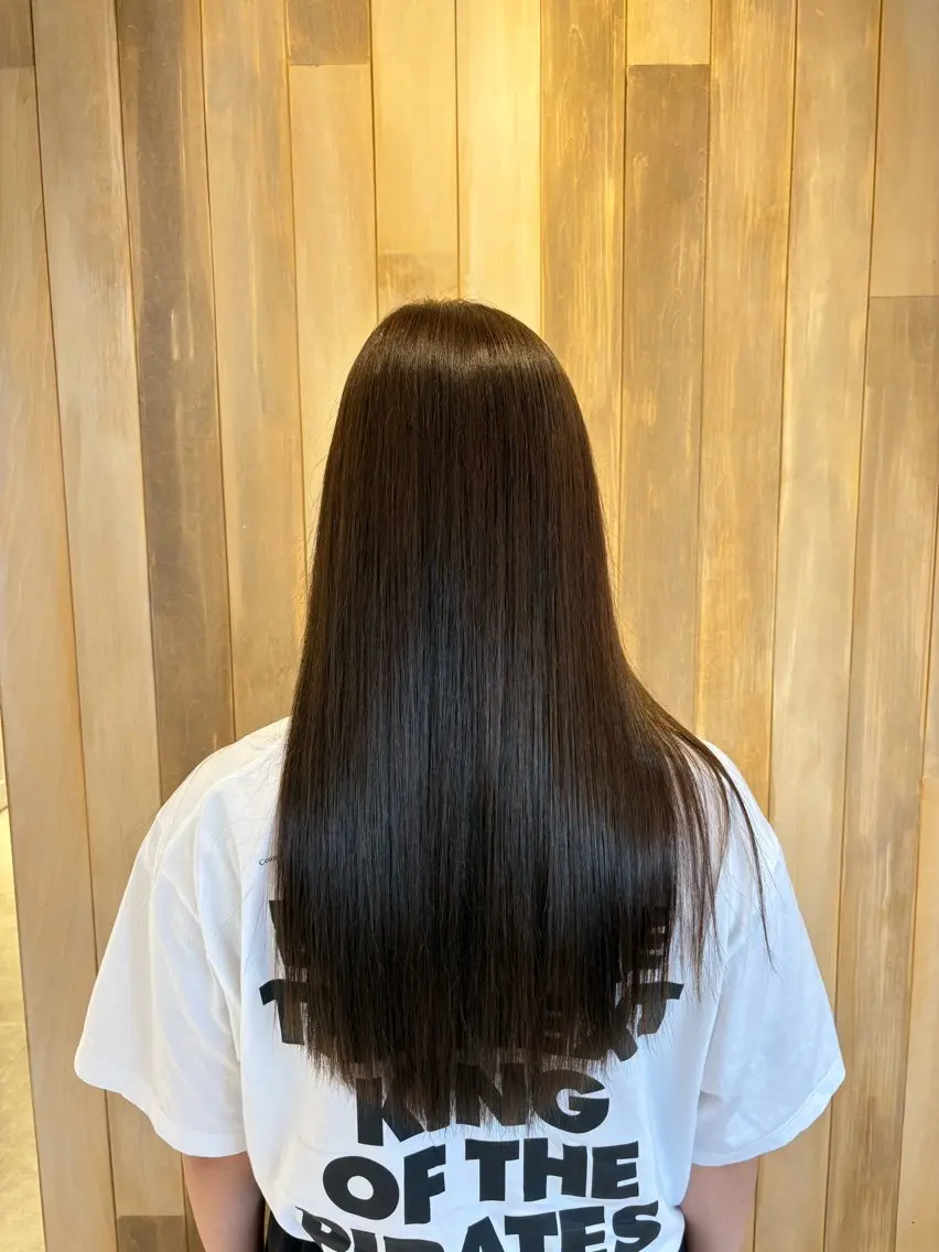 ‎🤍全体カラー➕前髪カット➕プレケアトリートメント‎🤍の写真