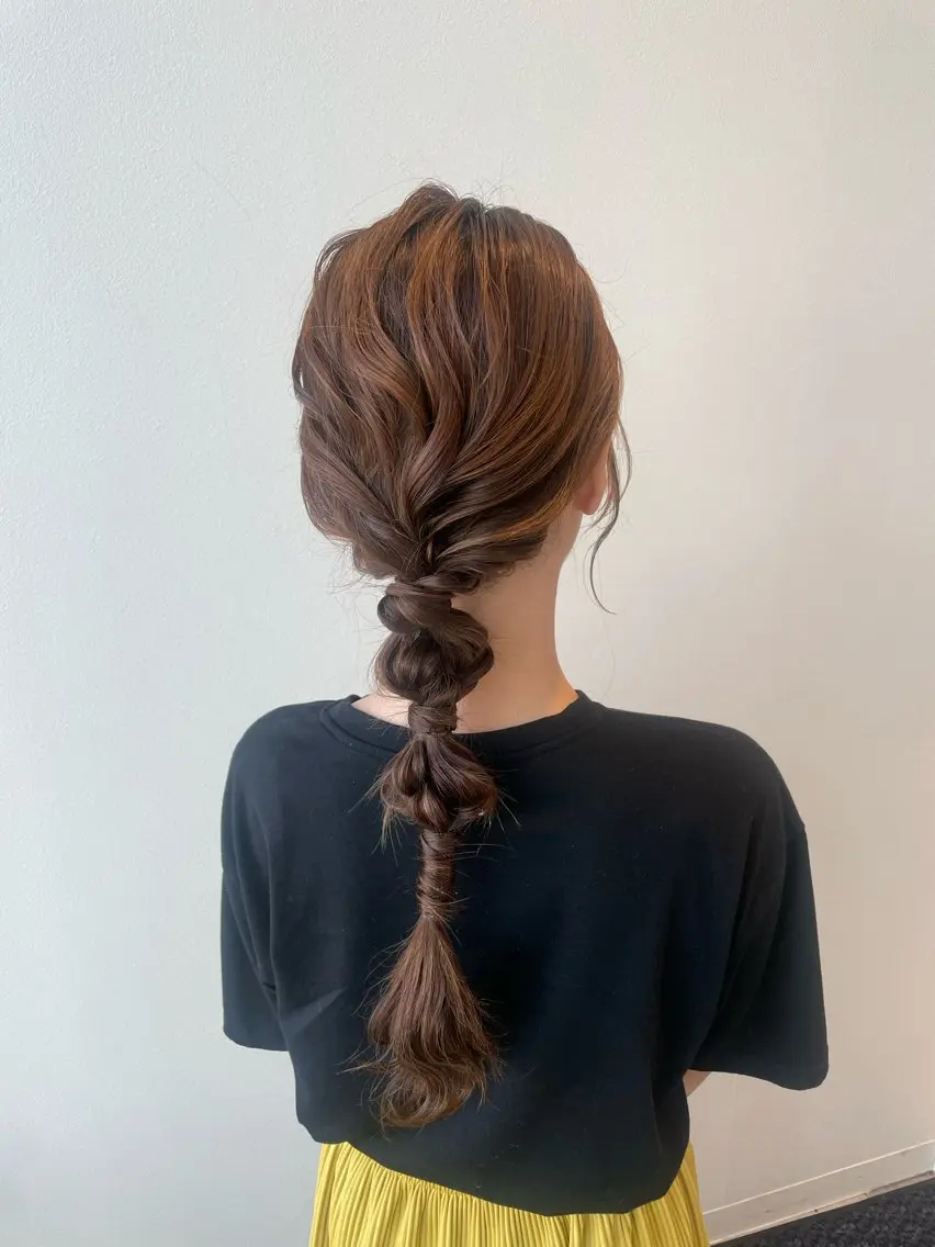 ヘアアレンジ Zina /半個室 サロン .⋆𝜗𝜚のヘアスタイル