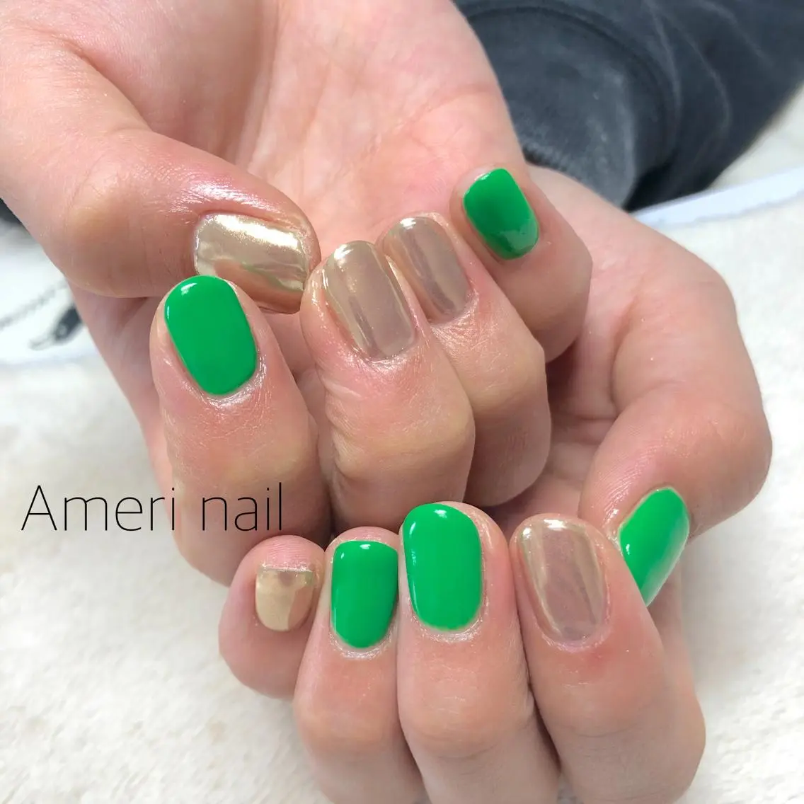 ネイル ハンドネイル Ameri nail /UKIのネイルデザイン