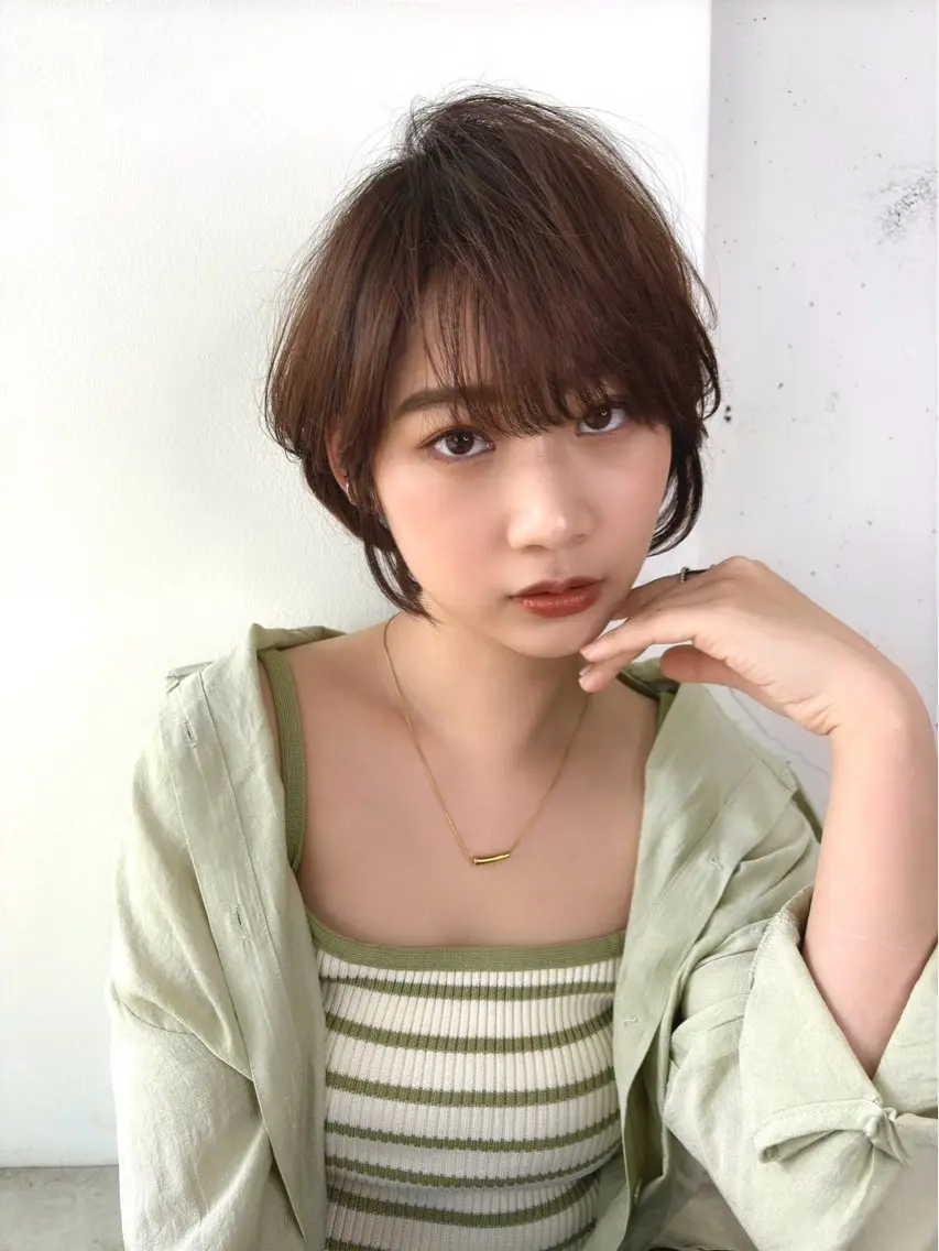 ショート 西村 涼のヘアスタイル