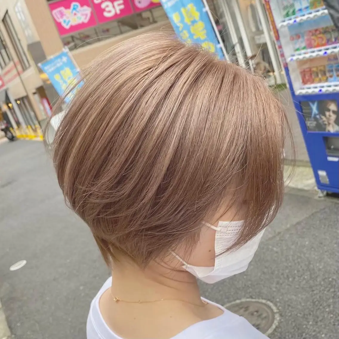 ショート カラー メンズパーマ/縮毛 /店長コハシ◎のヘアスタイル