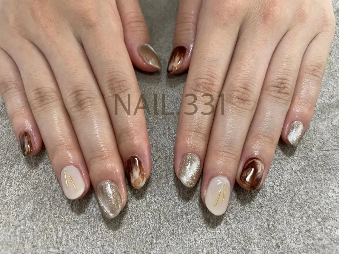 ネイル ハンドネイル Nail 331のネイルデザイン