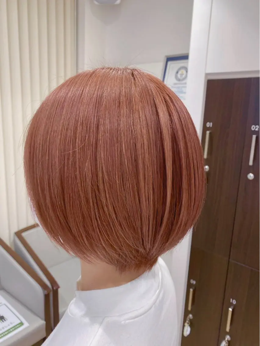 ショート 🫧透明感イルミナ カラー🫧三浦菜々子のヘアスタイル