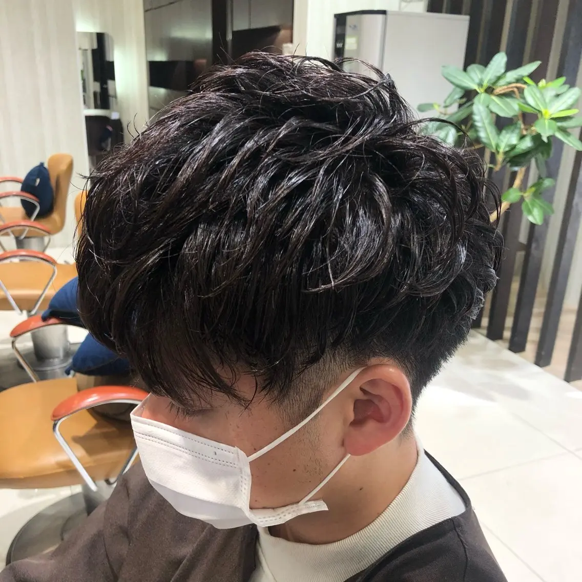 【☁️簡単セットで毎日カッコよく☁️】カット+ニュアンスパーマorカルマパーマ+マイクロバブルシャンプー🫧の写真