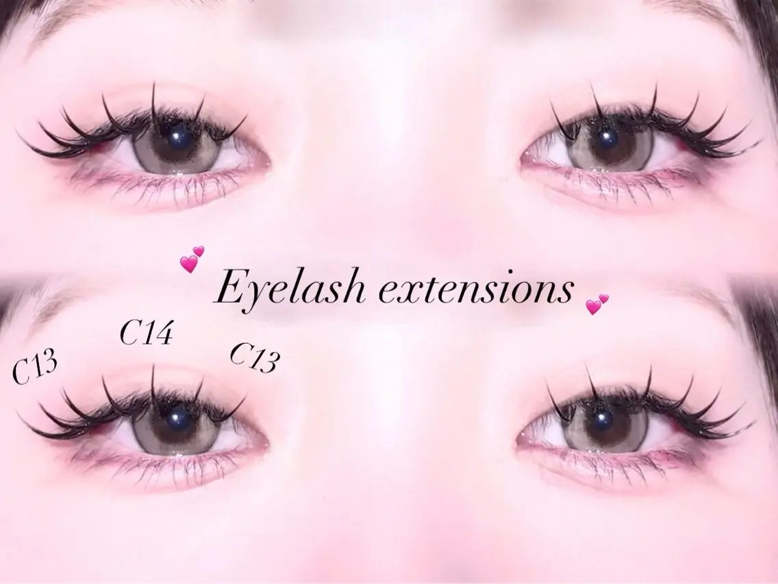 マツエク・マツパ LED💕No.1 ︎CHIKAʚ🎀ɞのマツエク・マツパデザイン