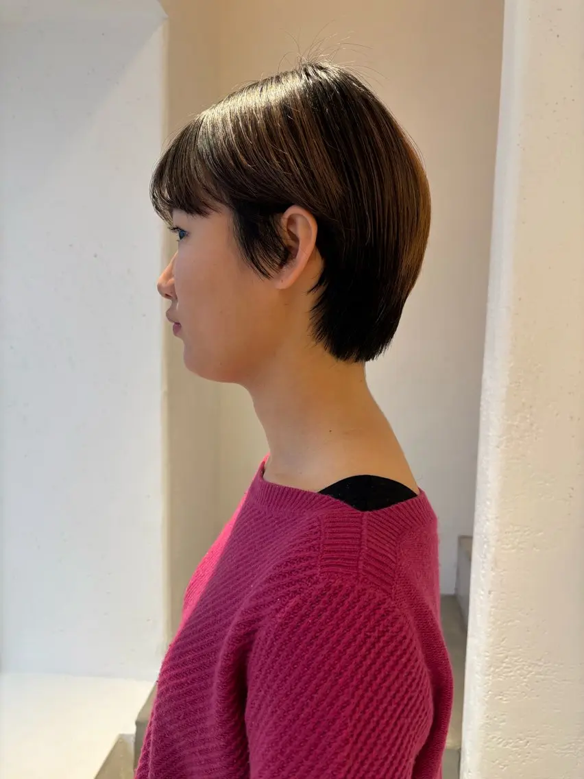 ショート ショートヘア n a n a / 京都美容室のヘアスタイル
