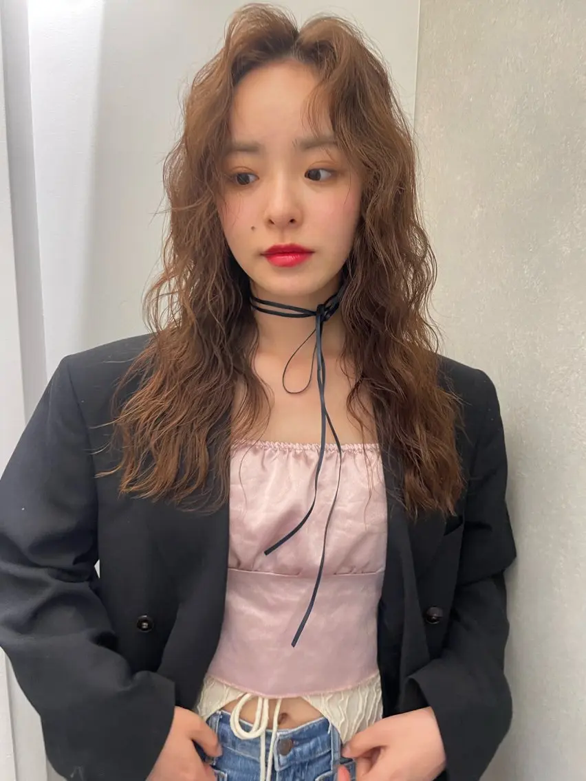カラー ヘアカラー 🎀ボブ+ハイトーン シュカ👶🏻のヘアスタイル
