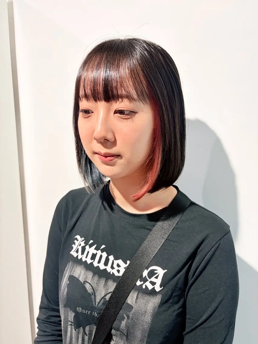 カラー インナーカラー ツートーンカラー ヘアカラー 本日空き〇 🐣ありさのヘアスタイル