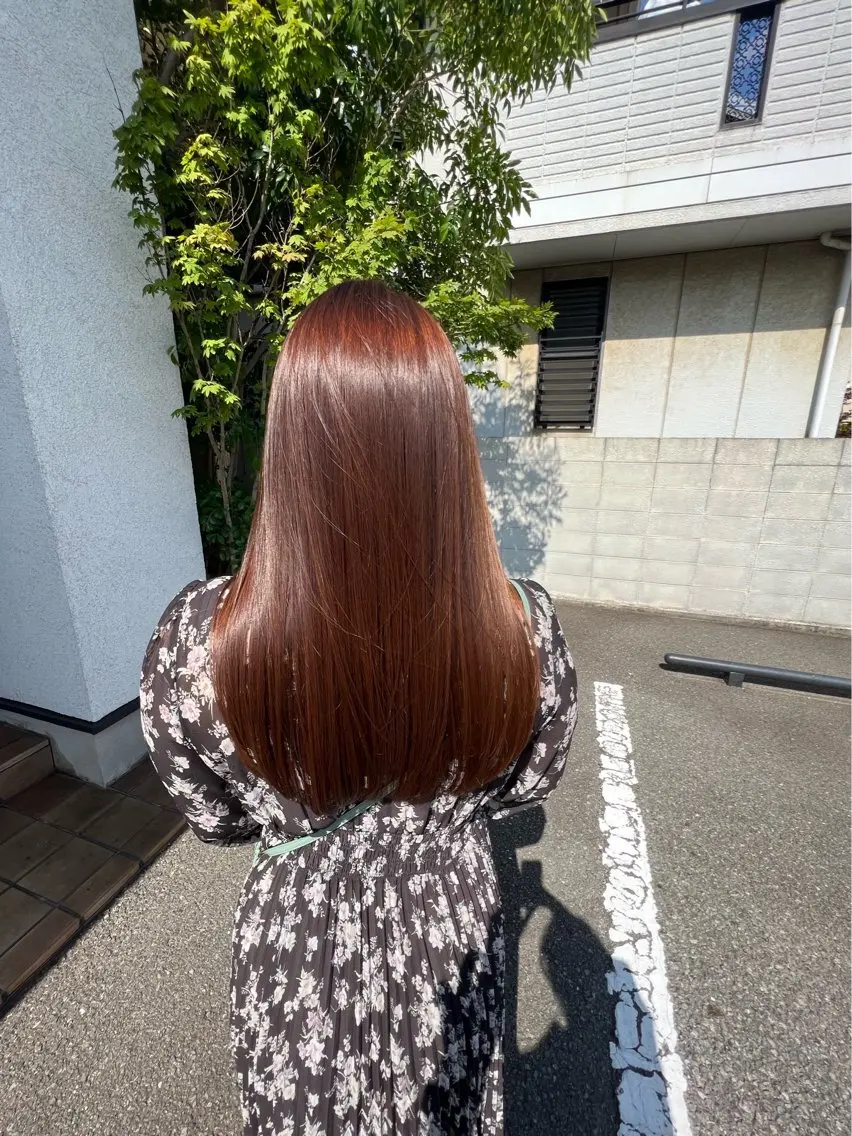 ロング 河淵 暉子のヘアスタイル