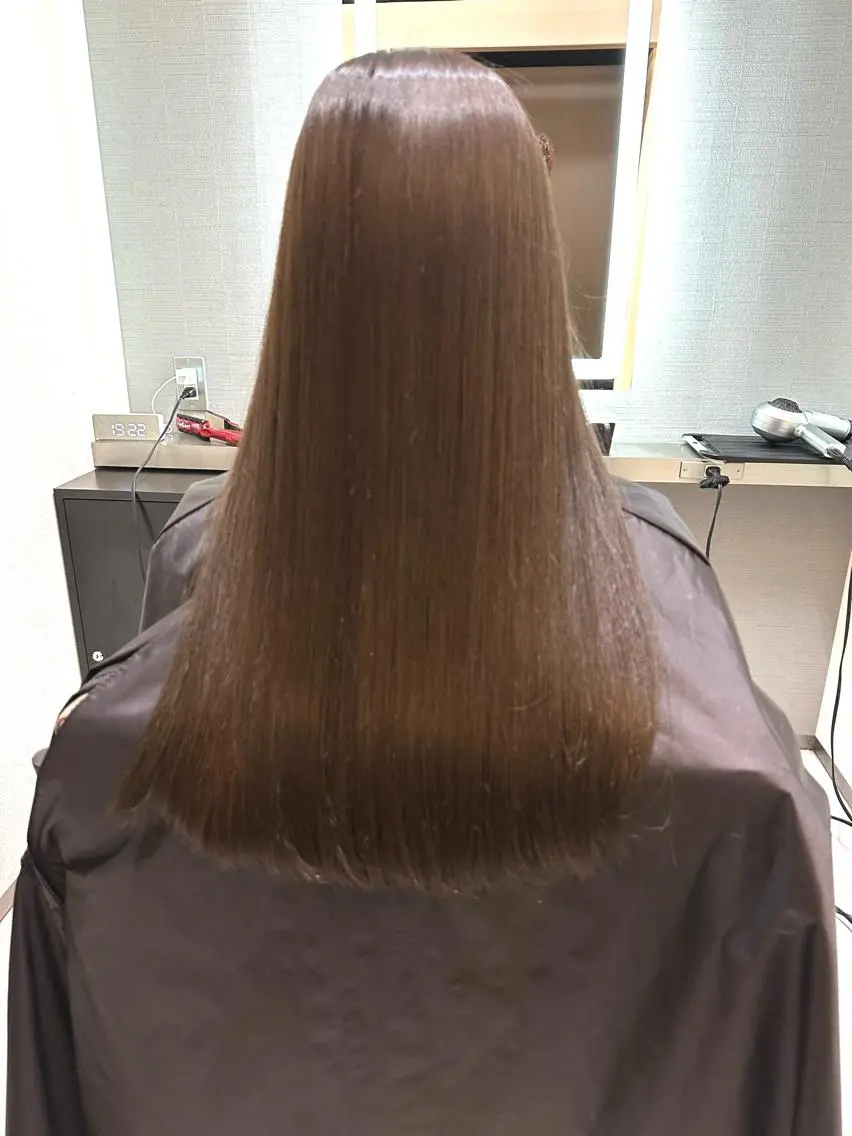 【メンテナンスに最適メニュー】前髪カット•根元のリタッチカラー¥5500〜最小限に抑えたい方へ〜の写真