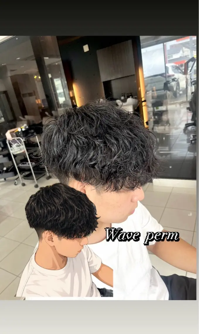 パーマ メンズ カット パーマ 【メンズ特化美容師 】👑Yoshiyaのヘアスタイル