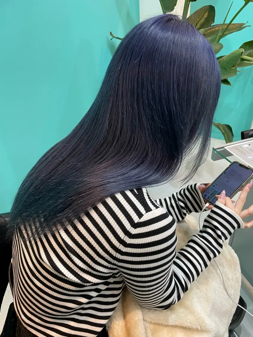 ロング カラー カット ヘアカラー 🫧ショート/ボブ 池袋西口・泡渕✂️のヘアスタイル