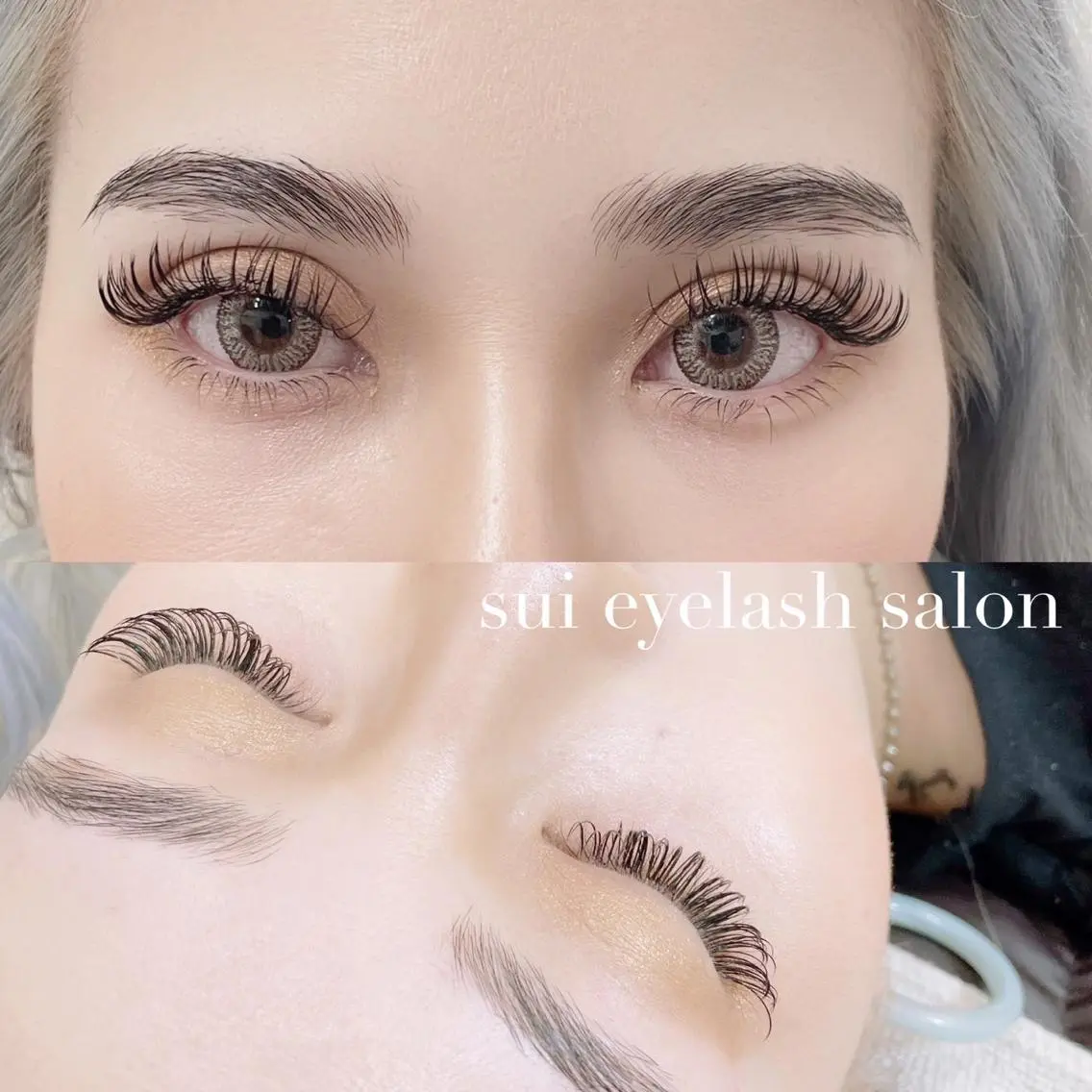 マツエク・マツパ Sui eyelashのマツエク・マツパデザイン