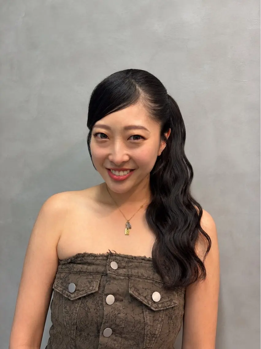 ロング 推し活アレンジ🎀 艶カラー￤nanoのヘアスタイル
