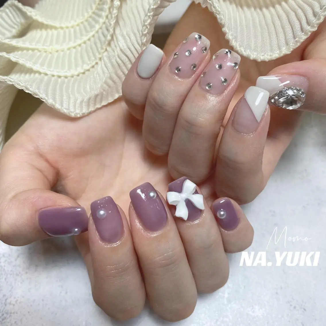 ネイル ハンドネイル ハンドケア 🎀 moo～ 🎀のネイルデザイン