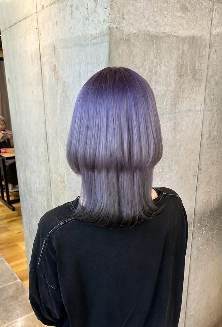 ミディアム カラー カット ヘアカラー トリートメント KOTOMI .のヘアスタイル