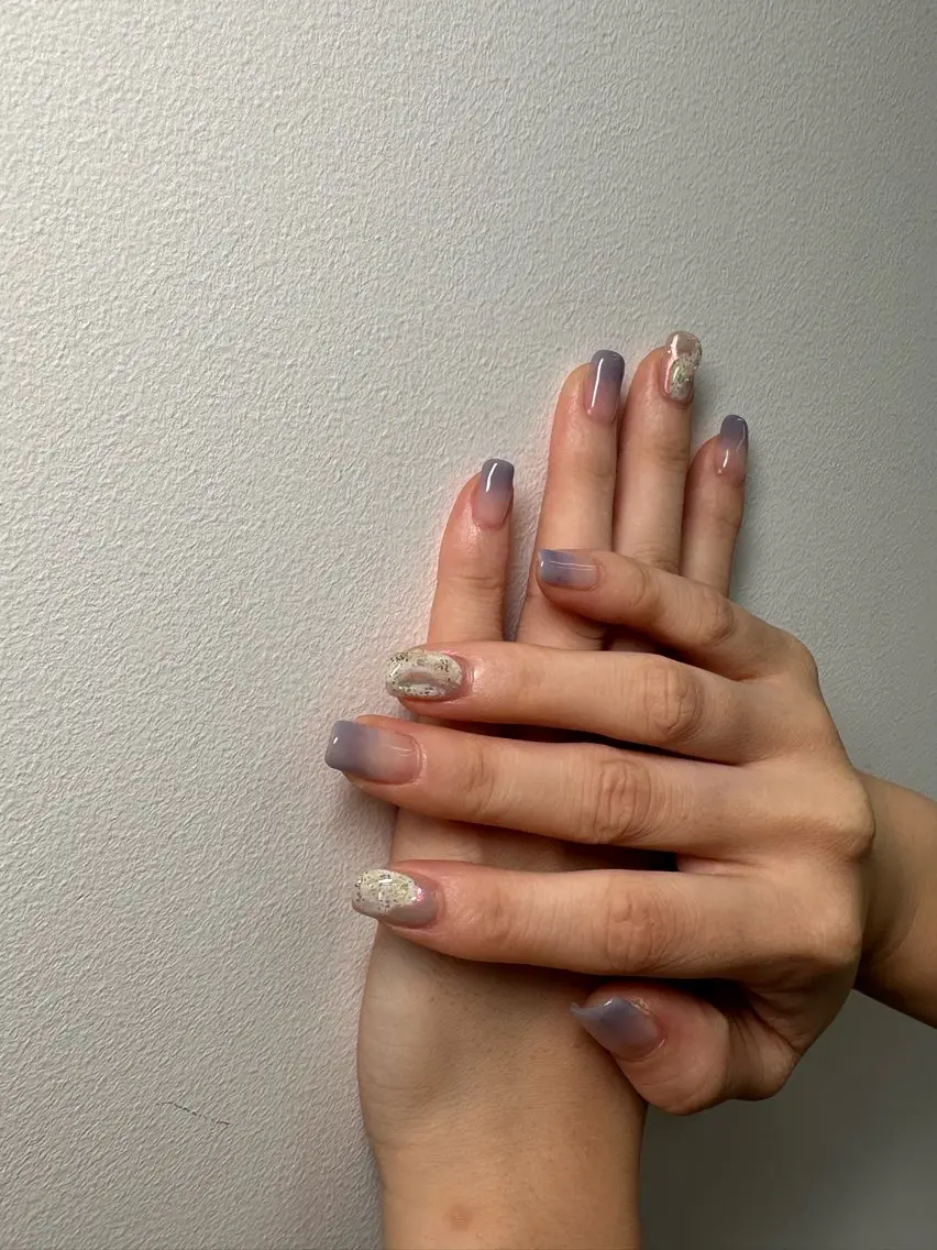 ネイル アートネイル グラデーション Kaede *LUFTのネイルデザイン