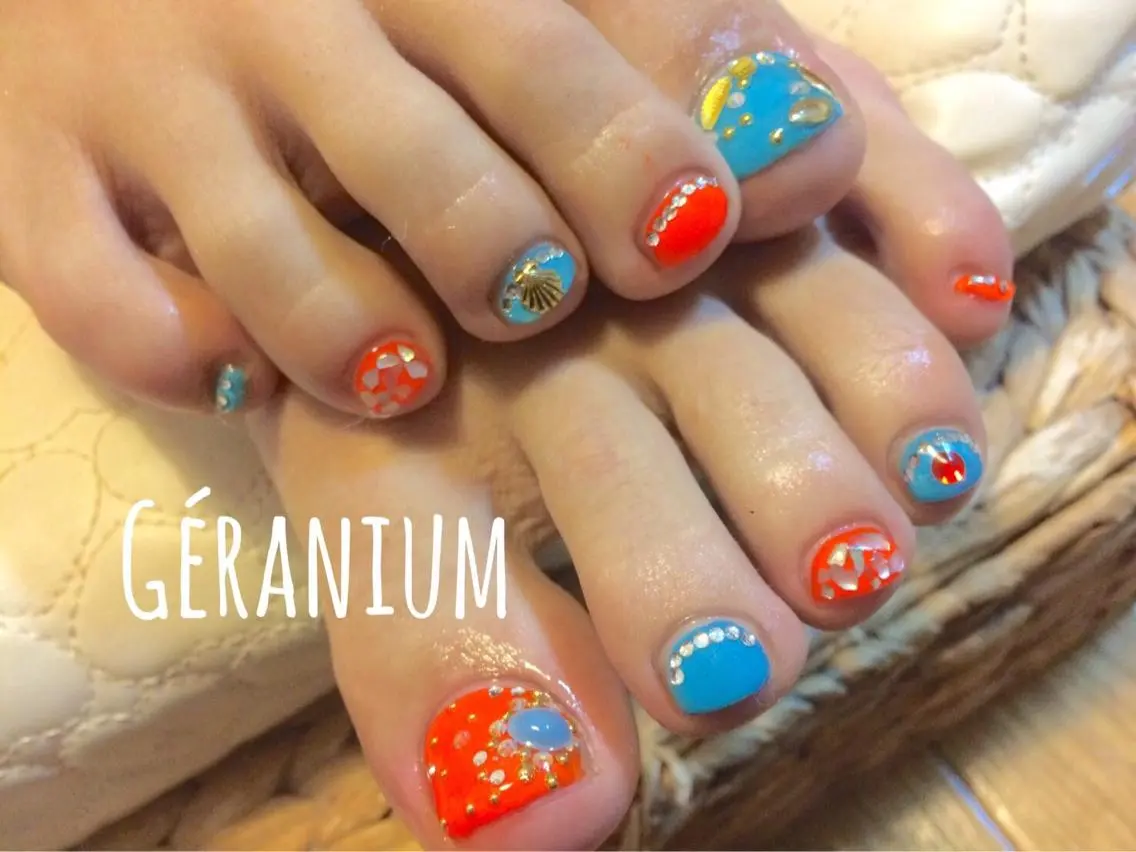 ネイル GéRanium Harukaのネイルデザイン